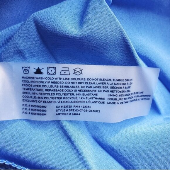 TnaMOVE Blue Pleated Tennis Mini Skirt Size L - Picture 8 of 8